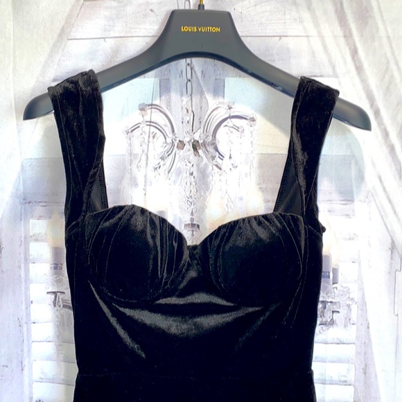 NWT Velvet black dress - Picture 2 of 7